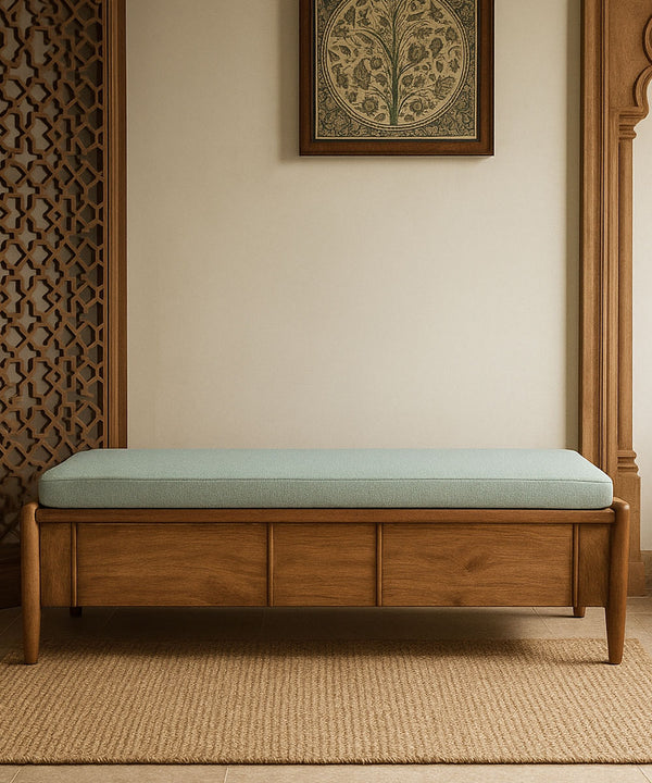 Wooden Sea Storage Bench - Zufolo Designs
