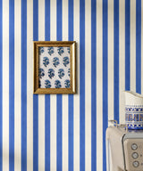 Indigo Buta Framed Wall Art
