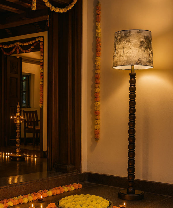 The Beaded Floor Lamp Ensemble