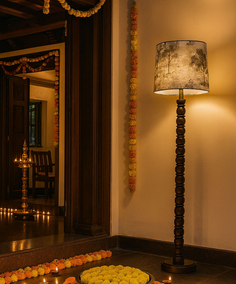 The Beaded Floor Lamp Ensemble