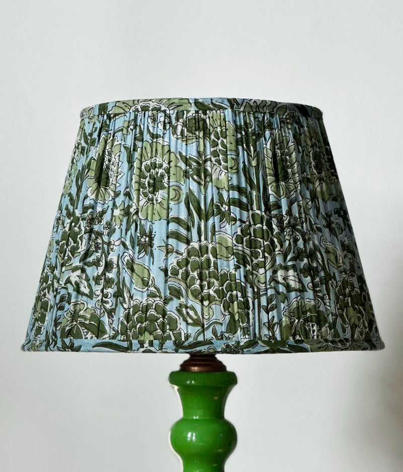 Garden Mist Pleated Lampshade