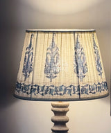 Raj Indigo Cotton Lampshade