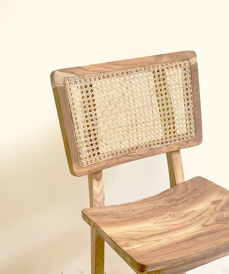Natural Cane Bar Chair