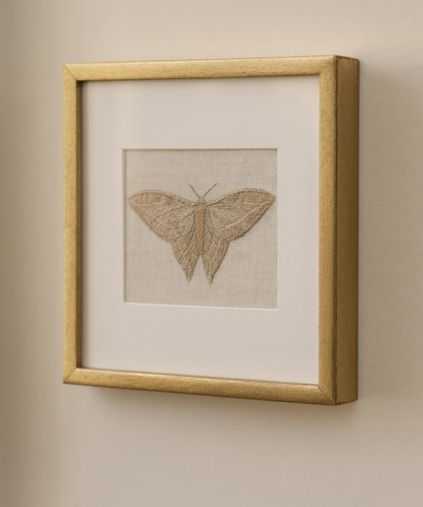 Silver Butterfly Wall Art