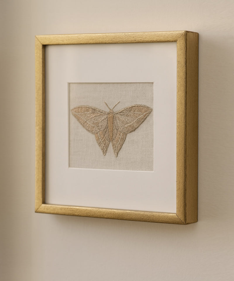 Silver Butterfly Wall Art