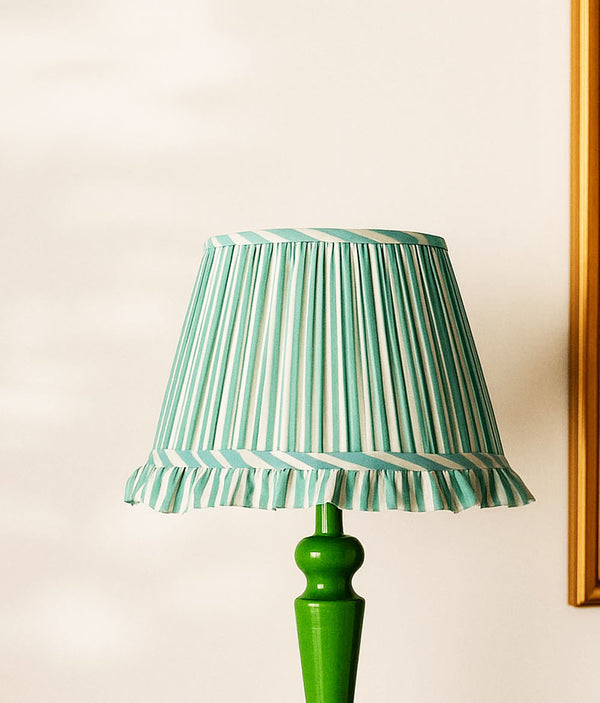 Mint Ruffle Classic Lamp shade