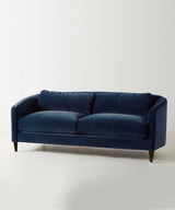 Plush Midnight Blue Three Seater Sofa