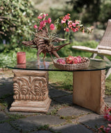 Ancient Two Pillar Coffee Table