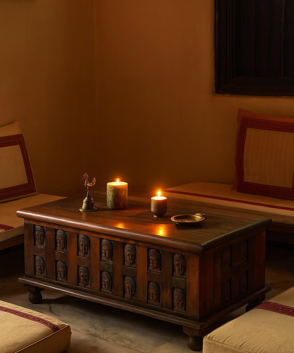 Mini Vintage Buddha Chest