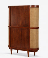 Shilp Teak Cane Cabinet