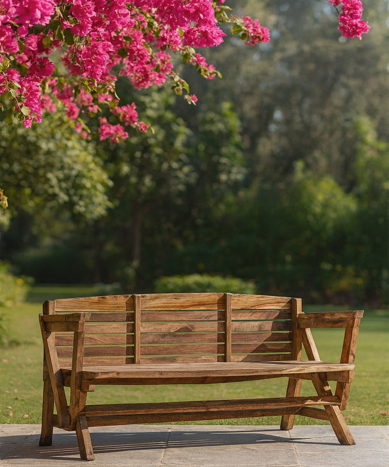 Convertible Bench Turns Into Dining Table
