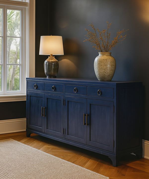 Deep Ultra Marine Console - Zufolo Designs