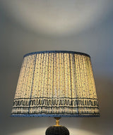Pleated Dot Print Lamp Shade