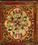 Lotus Bloom Tibetan Sideboard / Console