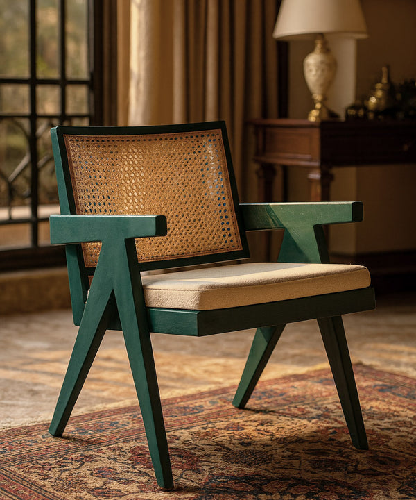 Emerald Rattan Chair
