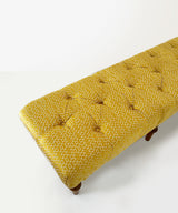 Canary Embroidered Bench