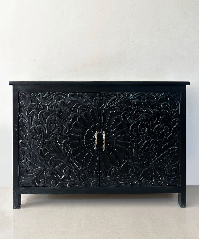 Carvred Coal Console - Zufolo Designs