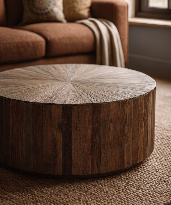 Rustic Reclaimed Wood Coffee Table