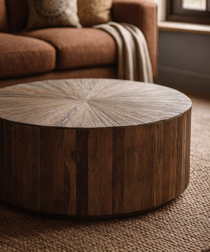 Rustic Reclaimed Wood Coffee Table