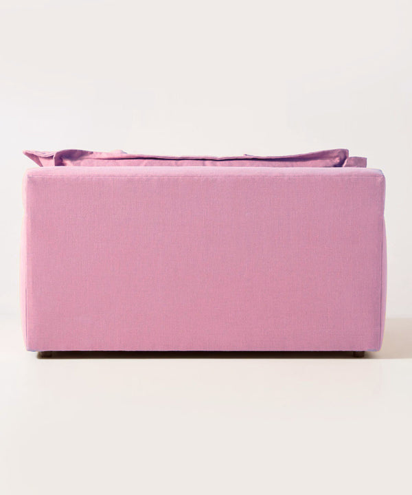 Plush Lilac Sofa / Couch