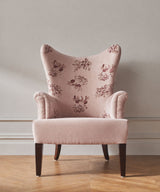 Falling Flowers Wingback Chair