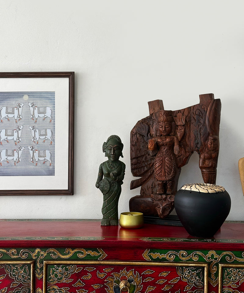 Standing Lady Tribal Muse Sculpture