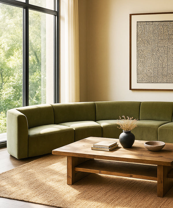Olive Sectional Sofa - Zufolo Designs