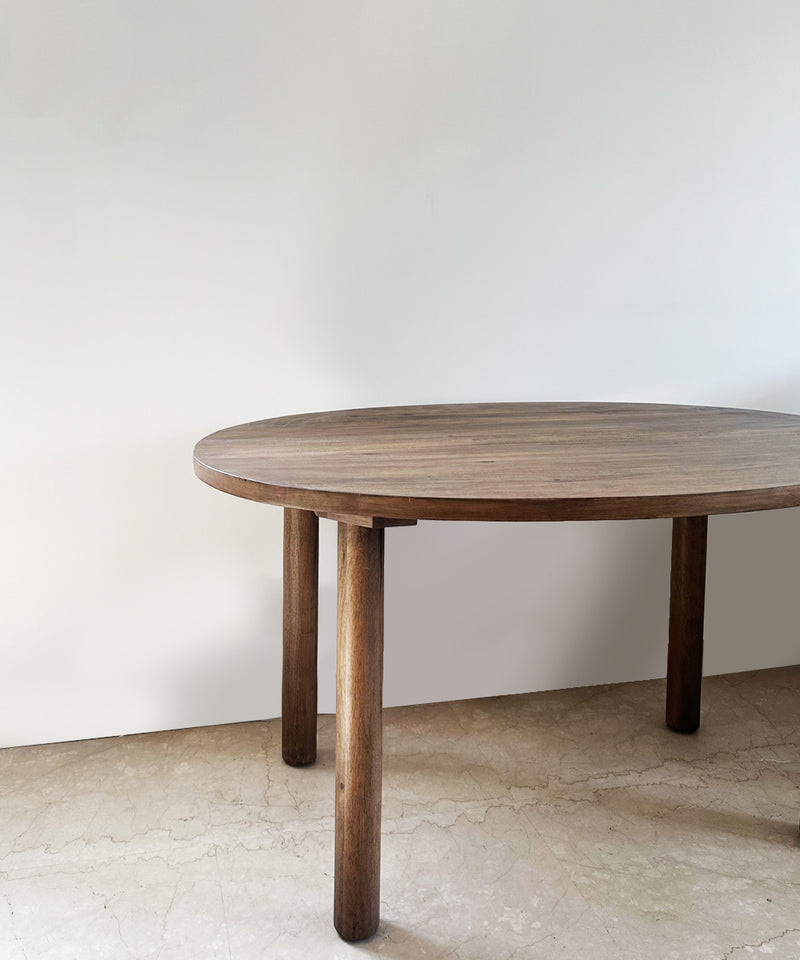 Oval Wooden Dining Table