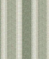 Sage Stripe English Roll Arm Three Seater Sofa