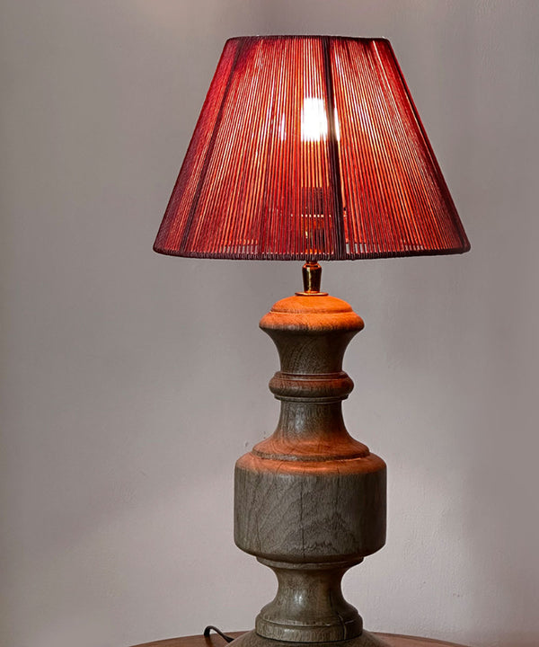 Rose Mist Cord  Lamp