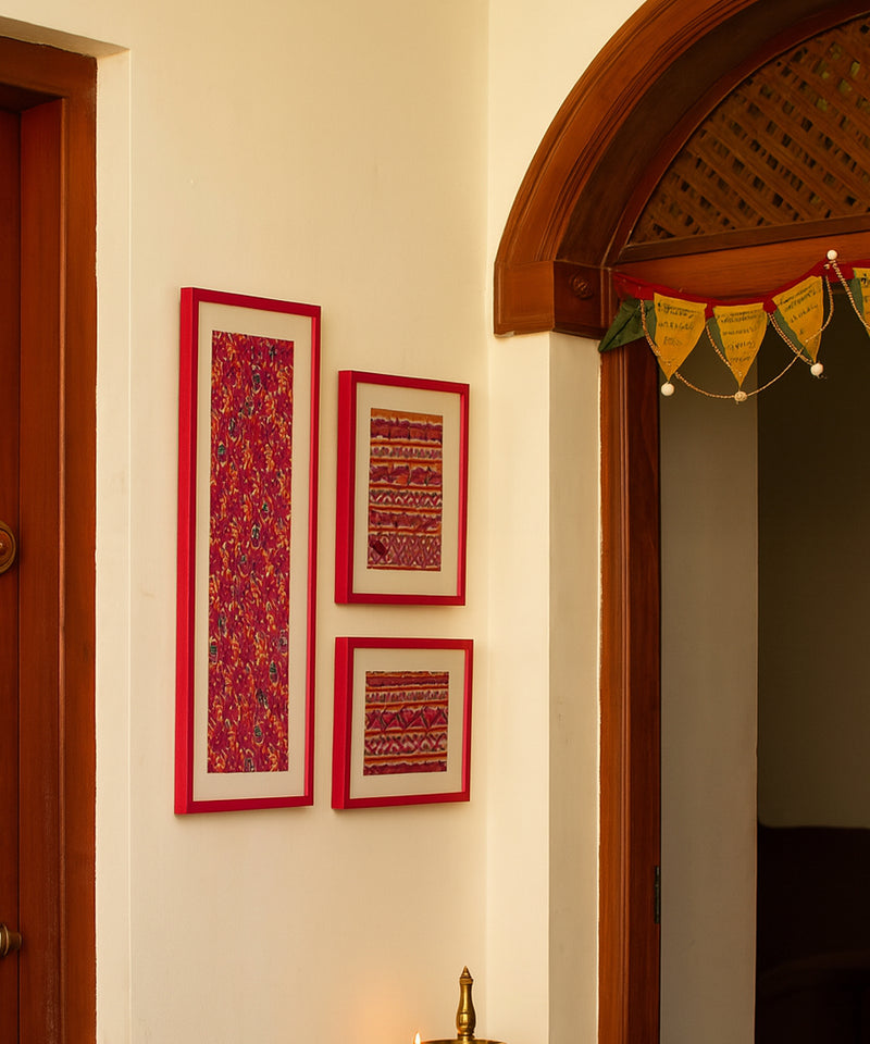 Blooming Embroidered Wall Art - Zufolo Designs