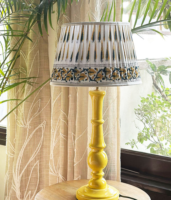 Sunbeam Block Print Lamp
