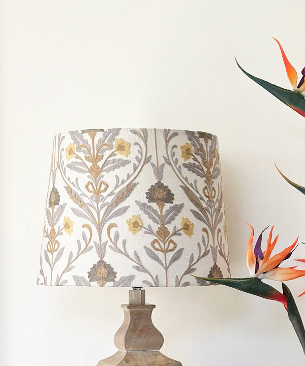 The Embroidered Carved Lamp Ensemble