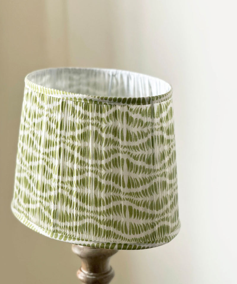 Forest Mist Pleated Lamp