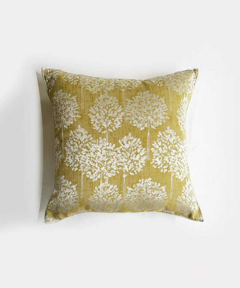 Yellow Tree Cushion Cover