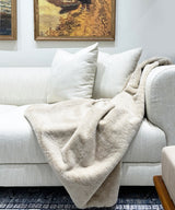 Super Soft Luxe Faux Fur Throw Blanket