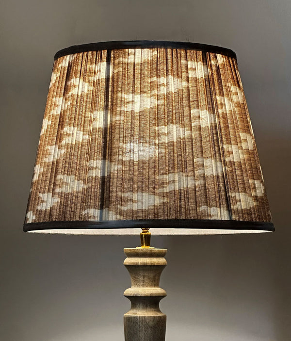 Rustic Ikat Mist Lamp shade