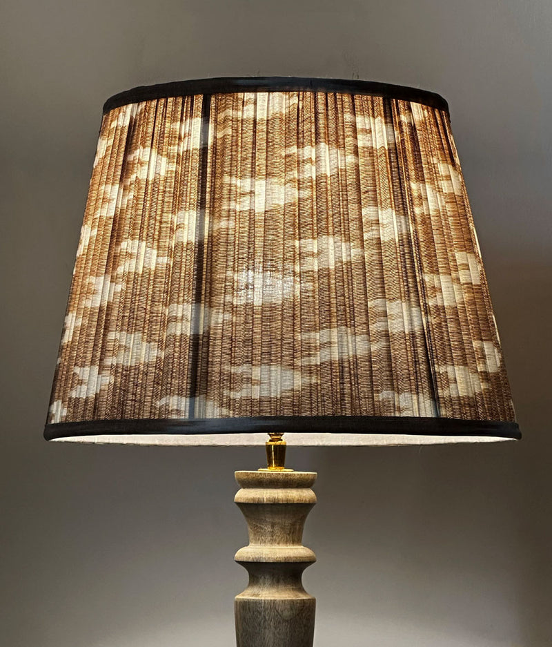 Rustic Ikat Mist Lamp shade