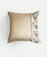 Silk flower cushion cover