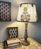 The Marigold Block Print Lamp