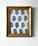 Indigo Buta Framed Wall Art