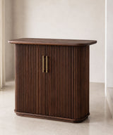 Hudson Fluted Bar Cabinet