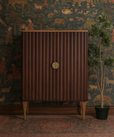 Panelled Dual Bar Cabinet