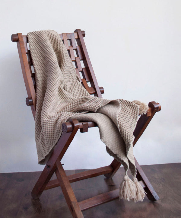 Ombre Knitted Throw