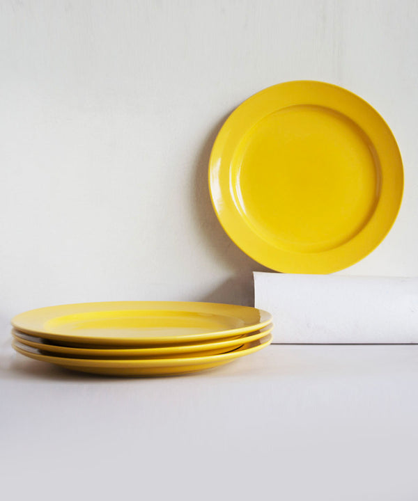 Sunny Glazed Plates set of 2
