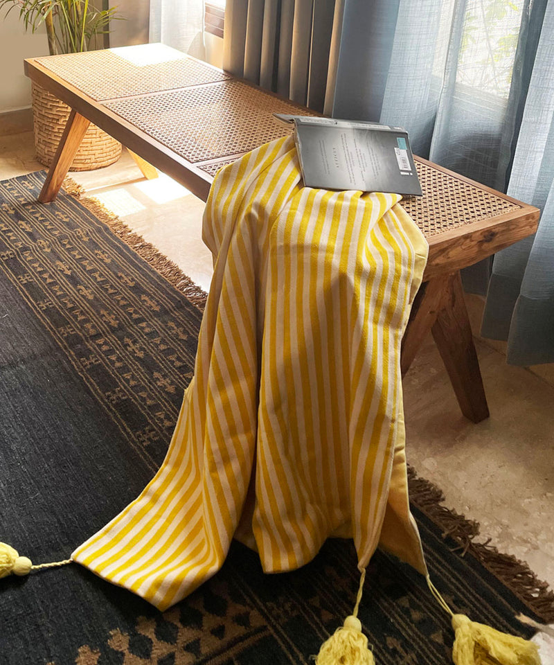 Yellow Blanket Throw Hello Yellow Throw Blanket