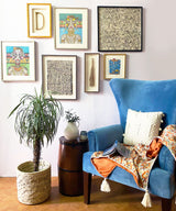 The Blue Ganesha Wall Art