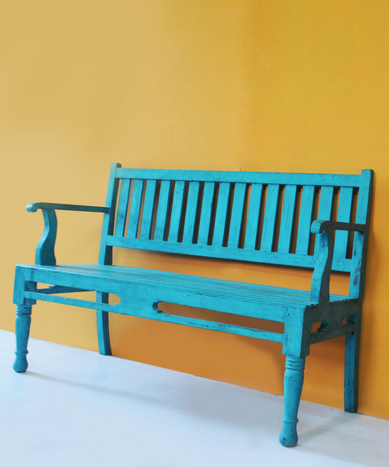 Turquoise Bench Turquoise Bench | Zufolo Designs