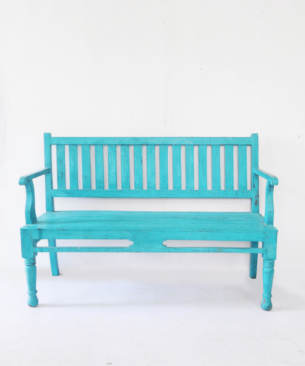Turquoise Bench