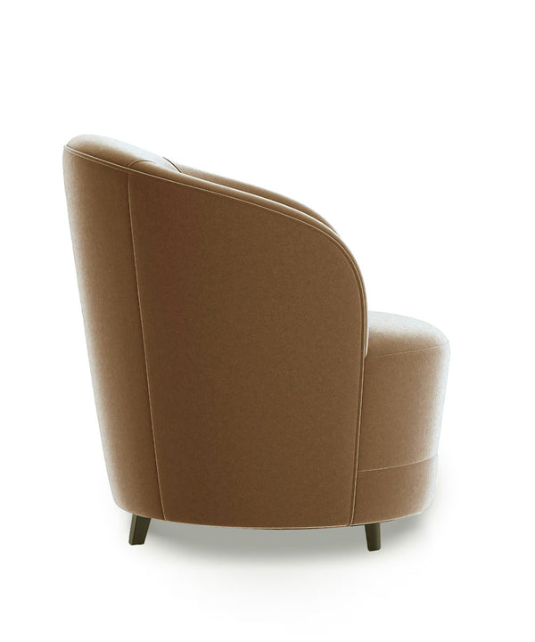 Sand suede Accent Chair